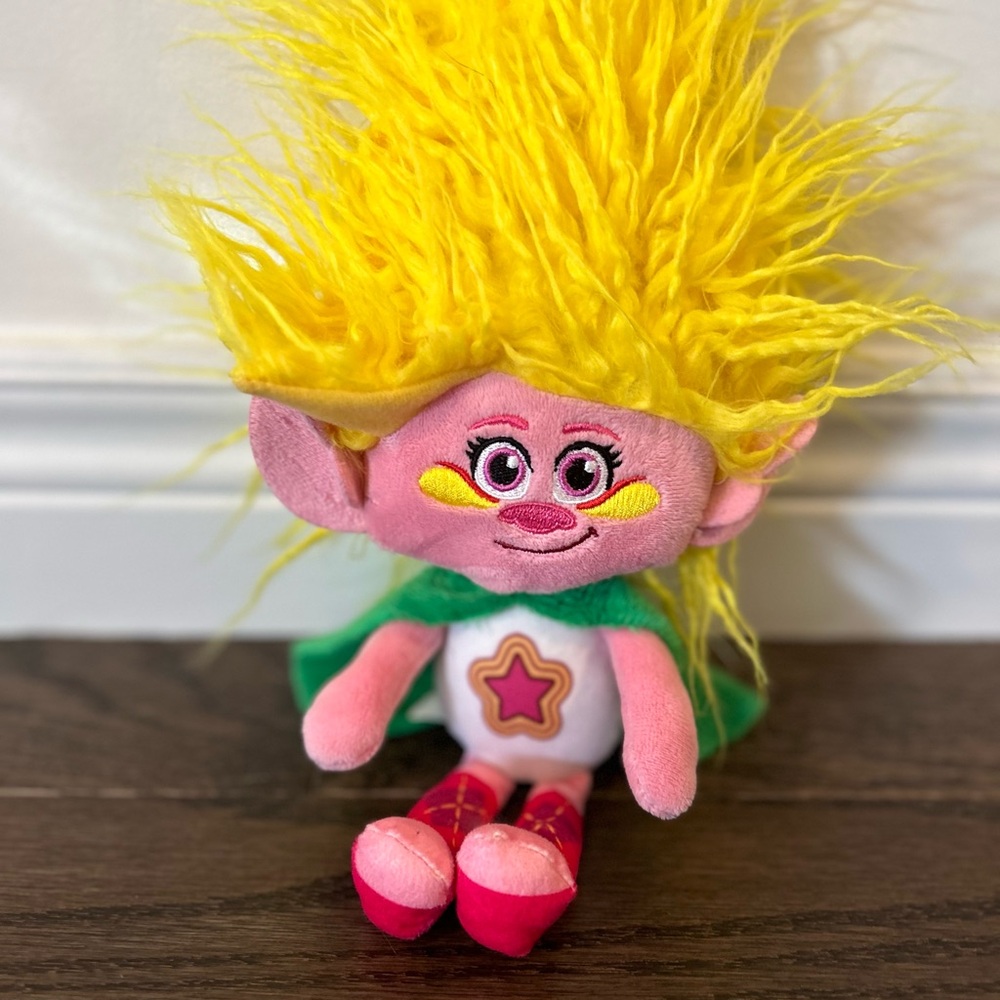 Dream Works Cartoon Trolls Band
Together Movie Viva Plush
Stuffed Toy Doll